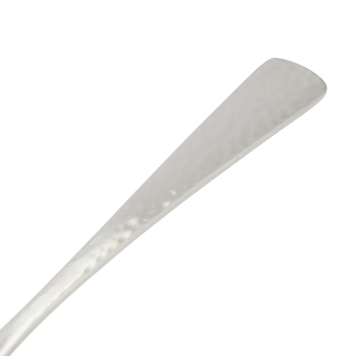 CAKE FORK HAMMERED PATTERN