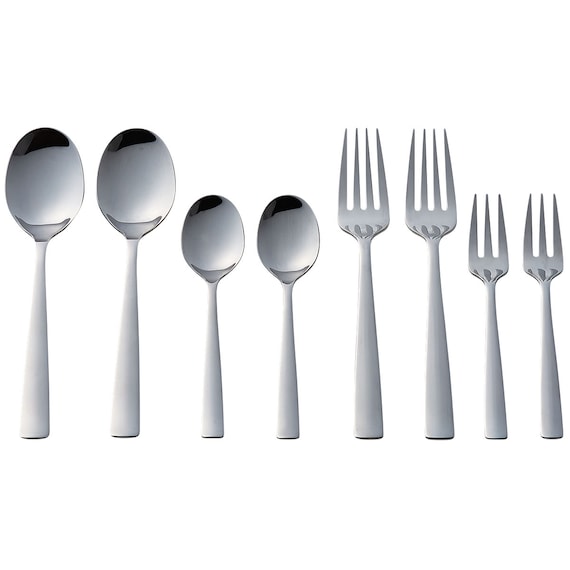 BỘ MUỖNG NĨA INOX 8 MÓN PR104