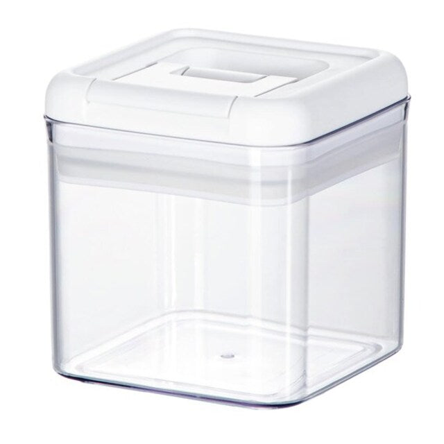 HỘP ĐỰNG PP CÓ CẦN GẠT DỄ VỆ SINH M 500ML WH