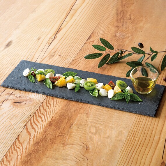 ĐĨA ĐÁ PHIẾN SLATE ST012 40X13CM