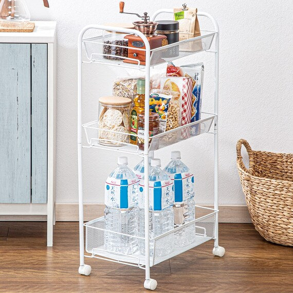 KỆ THÉP NHÀ BẾP DI ĐỘNG DC-2 W260 WH