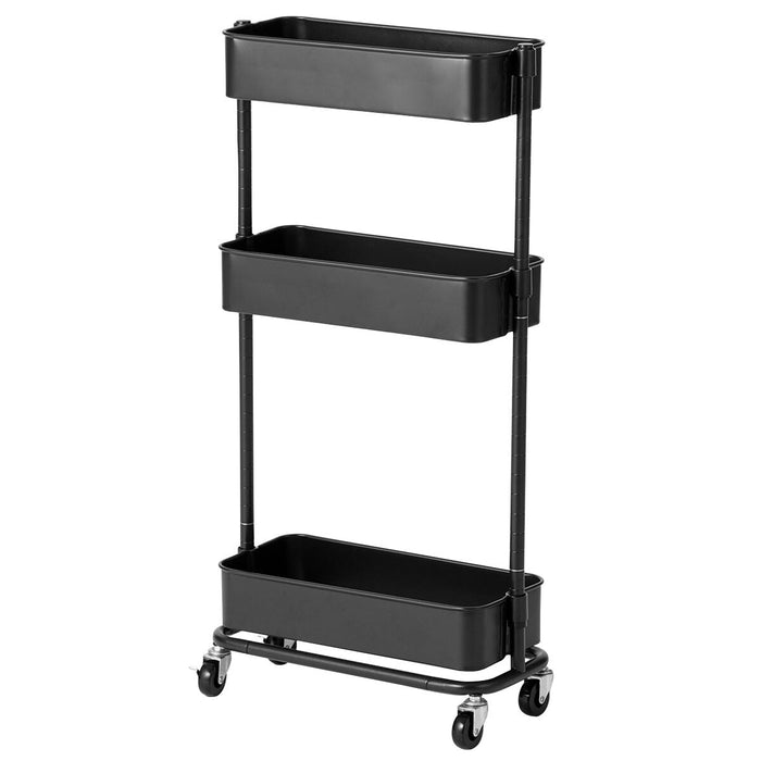 KỆ DI ĐỘNG THÉP TOROLLEY3 SLIM BK
