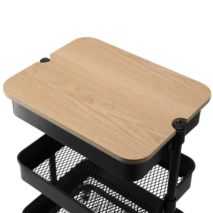 KHAY GỖ CHỐNG TRƯỢT CHO KỆ THÉP DI ĐỘNG TROLLEY COMPA