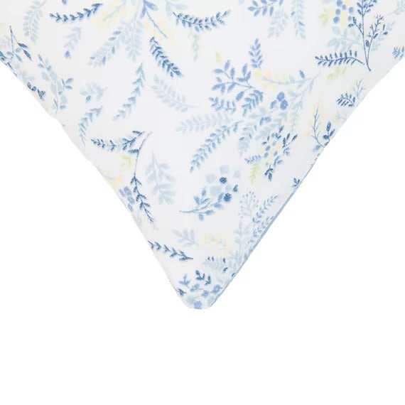 PILLOW CASE PT51 FLOWER PATTERN BL