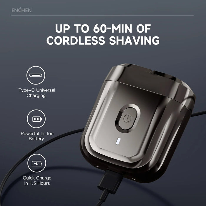 SHAVER MINI6 WASHABLE 2 FLOATING HEADS