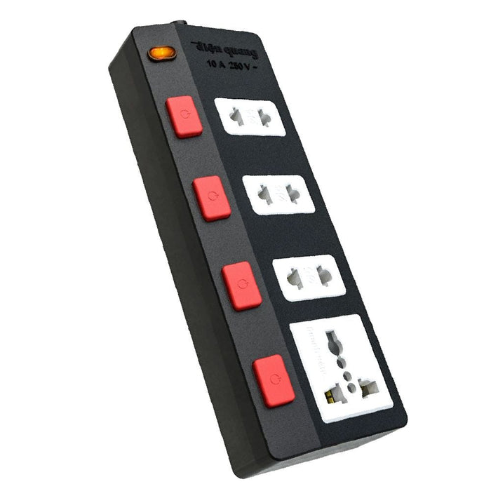 POWER STRIP ECO DQ 4SBW 2M
