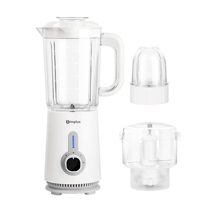 3-IN-1 FOOD PROCESSOR 005-380W-1.25L-WHITE