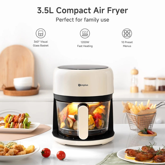 AIR FRYER 017 3.5L GLASS B CWH