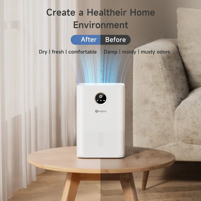 SINGLE-CORE SEMICONDUCTOR DEHUMIDIFIER 004-500ML/D-TANK 1L-WHITE