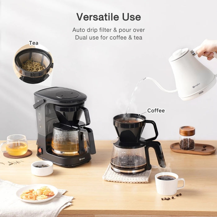 AMERICAN 2-IN-1 DRIP COFFEE MAKE