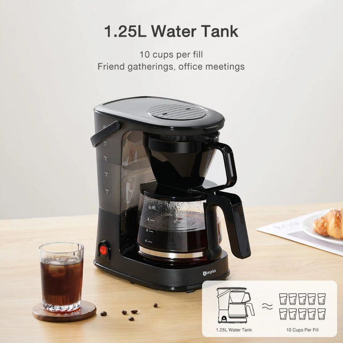 AMERICAN 2-IN-1 DRIP COFFEE MAKE