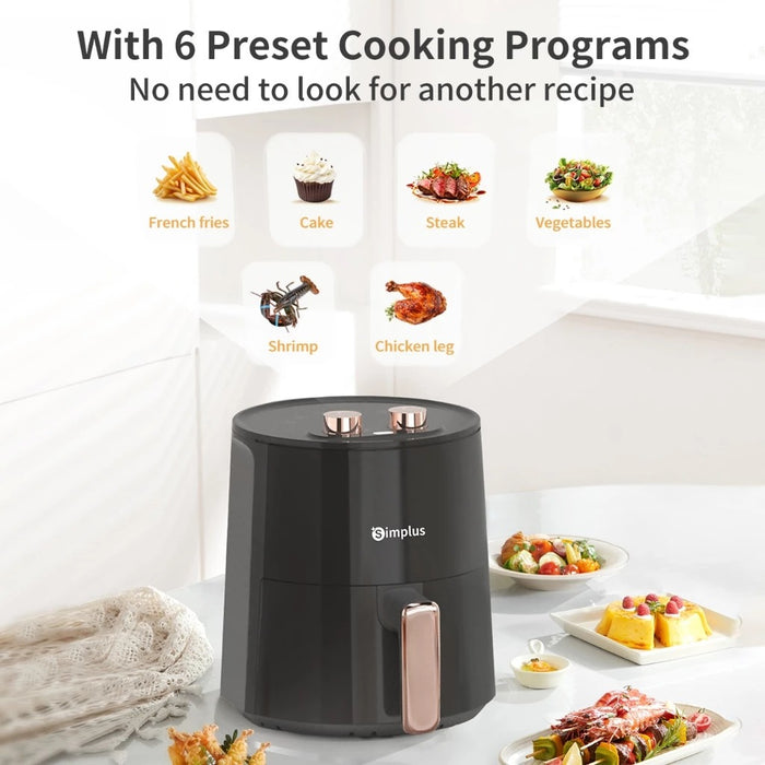 AIR FRYER 007 ANALOG 3.5L BK