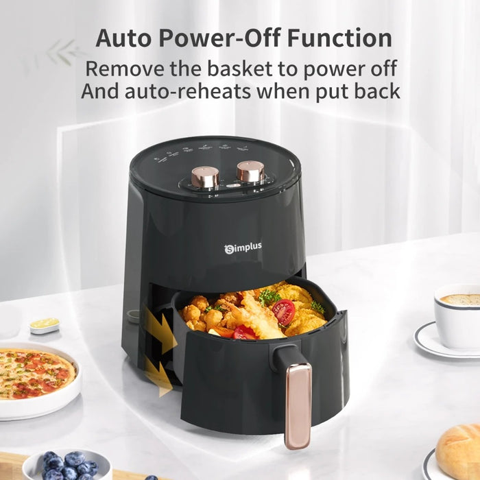 AIR FRYER 007 ANALOG 3.5L BK