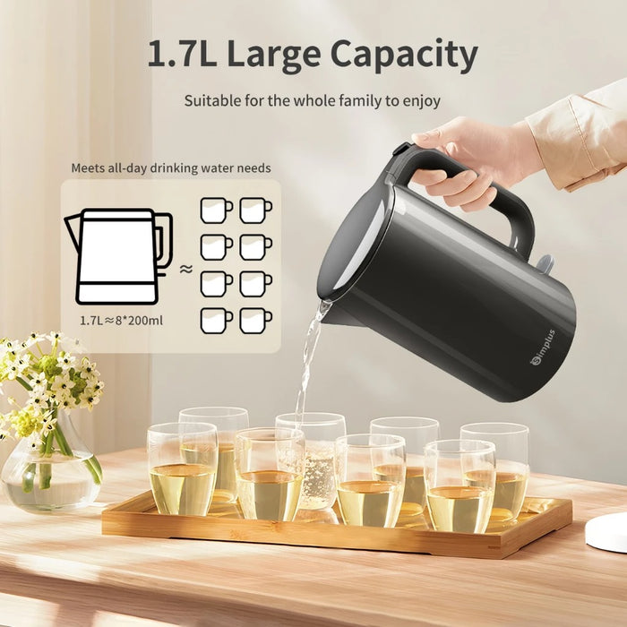 ELECTRIC KETTLE 007 1.7L GY