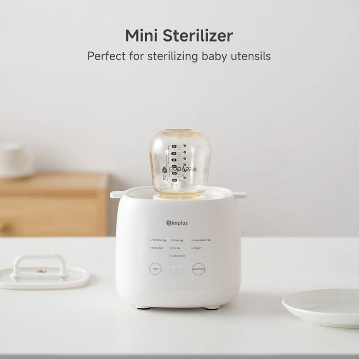 EGG COOKER 006 700ML W/STEAM WH