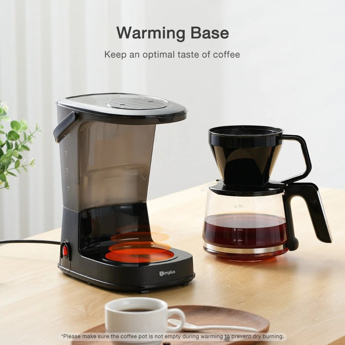 AMERICAN 2-IN-1 DRIP COFFEE MAKE