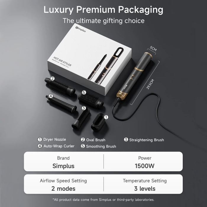 MULTIFUNCTIONAL HAIR DRYER BRUSH