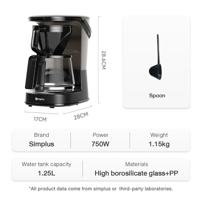 AMERICAN 2-IN-1 DRIP COFFEE MAKE