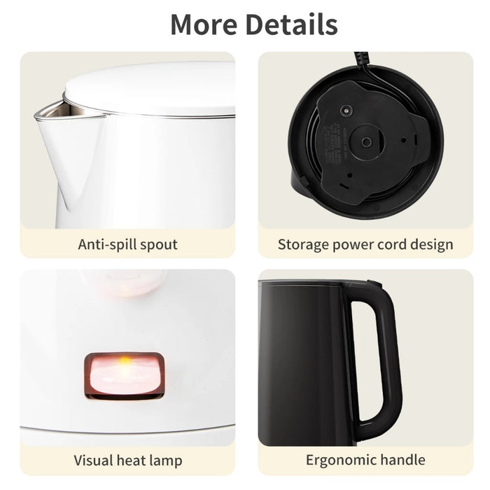 ELECTRIC KETTLE 007 1.7L WH