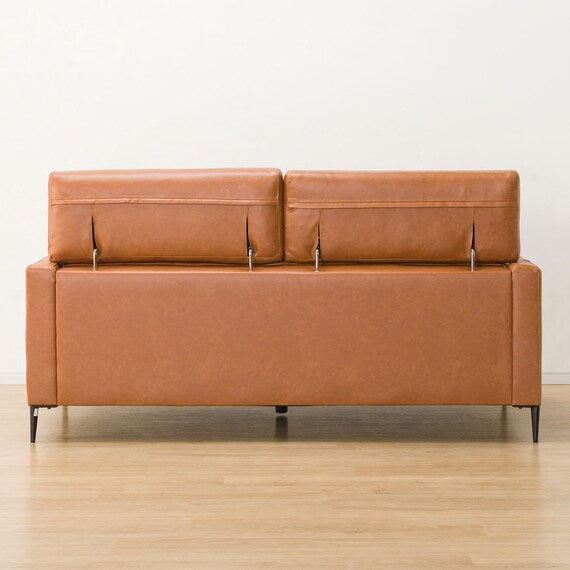 3P SOFA SATHERLA LEATHER-C2 BR