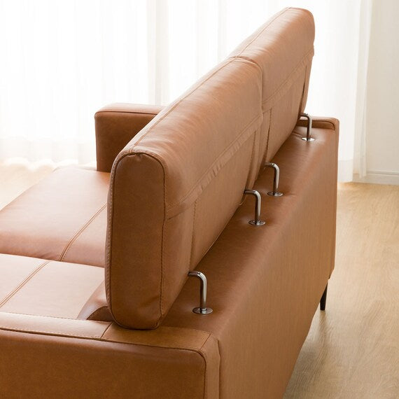 3P SOFA SATHERLA LEATHER-C2 BR