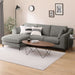 RIGHT ARM COUCH N-POCKET A15 DR-GY
