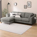 RIGHT ARM COUCH N-POCKET A15 DR-GY