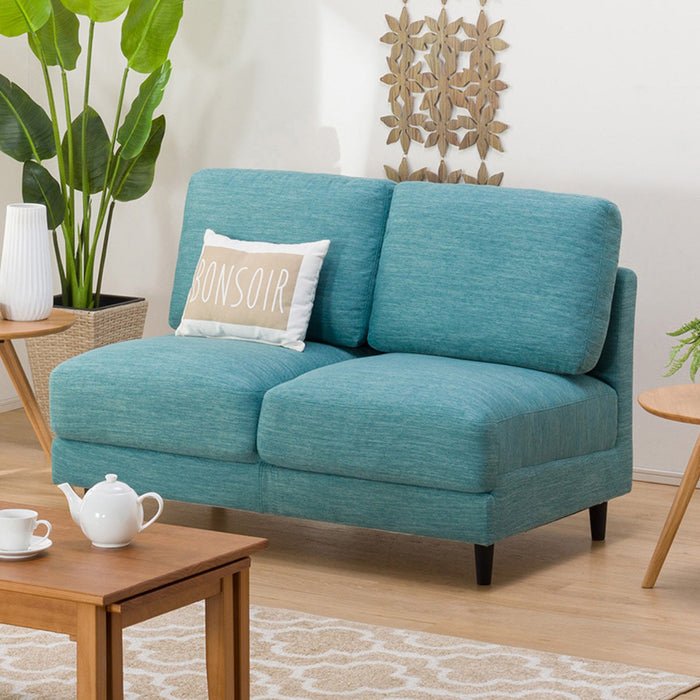 ARMLESS 2SEATER SOFA CA10 DR-TBL