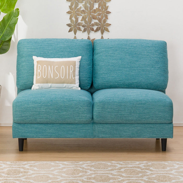 ARMLESS 2SEATER SOFA CA10 DR-TBL