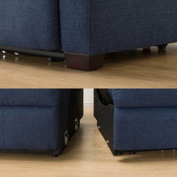 3 SEAT RECLINER SOFA N-BELIEVA NV FABRIC