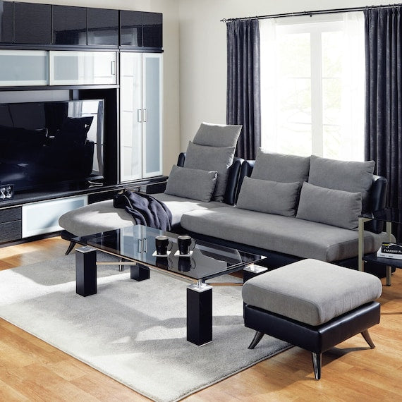 L-STYLE SOFA POTION2KD GY