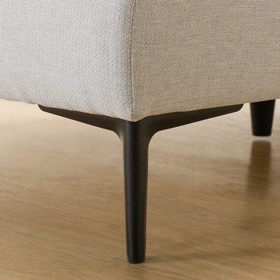 MS01 CHAISE LONG  ARMLESS N-SHIELD FB AQ-LGY