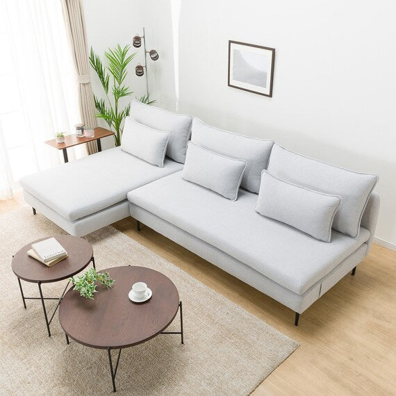 MS01 COUCH ARMLESS SET  N-SHIELD FB AQ-LGY