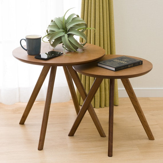 NEST TABLE OAK3 MBR (2PCS SET)