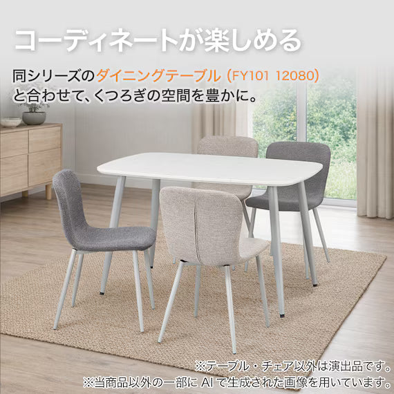 DINING CHAIR FY101 GY/LGY