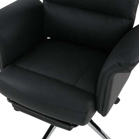 COMFORTCHAIR OC909 LEATHER BK