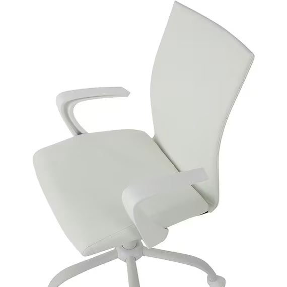 OFFICECHAIR OC115 PVC WH