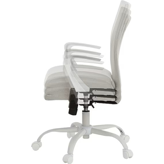 OFFICECHAIR OC115 PVC WH