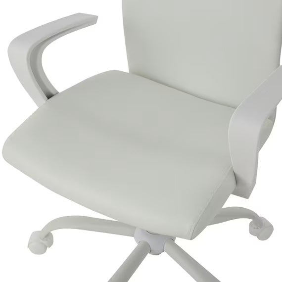 OFFICECHAIR OC115 PVC WH