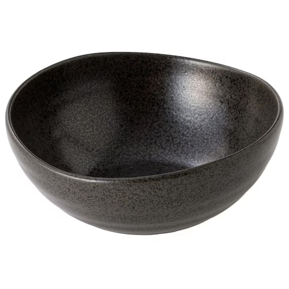 OVAL BOWL M BK MINOYAKI