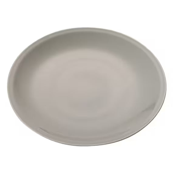 ULTRA LIGHTWEIGHT 23CM ROUND PLATE KARU:ECLE RIM PLATE GY