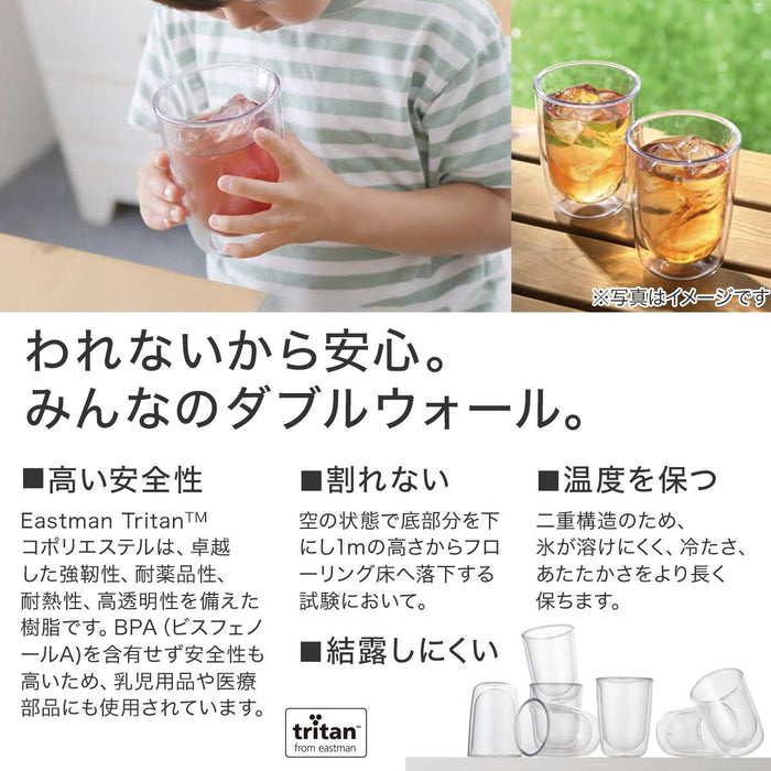 DOUBLE WALL GLASS WIDE 300ML