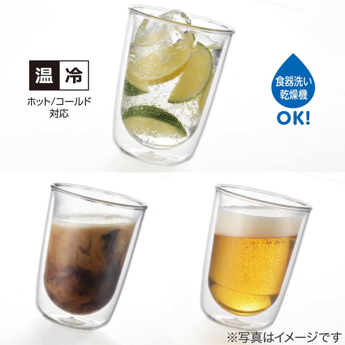 DOUBLE WALL GLASS WIDE 300ML