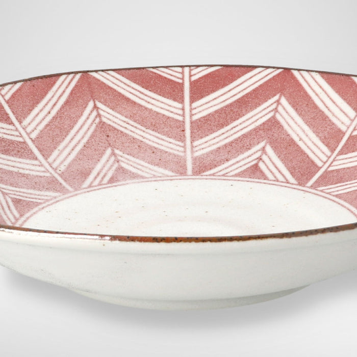 ULTRA LIGHTWEIGHT 22CM ROUND DEEP PLATE KARU:ECLE AKAYABANE