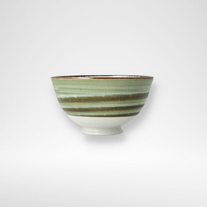 ULTRA LIGHTWEIGHT D11xH6CM RICE BOWL M KARU:ECLE MIDORITOCHIRI