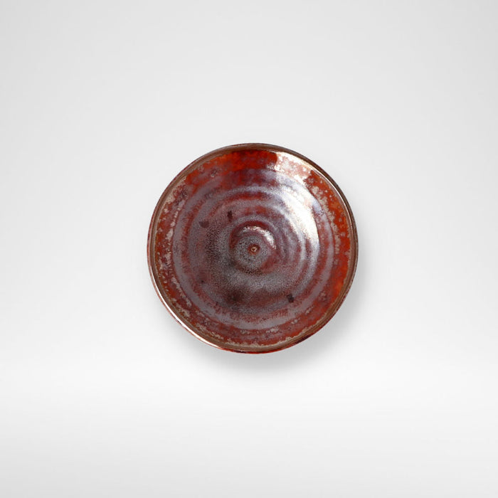 ULTRA LIGHTWEIGHT 9CM ROUND PLATE KARU:ECLE AKATETSUYU