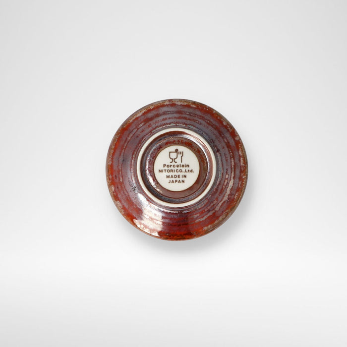 ULTRA LIGHTWEIGHT 9CM ROUND PLATE KARU:ECLE AKATETSUYU