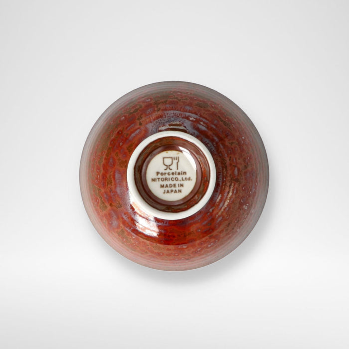 ULTRA LIGHTWEIGHT D11xH6CM RICE BOWL M KARU:ECLE AKATETSUYU