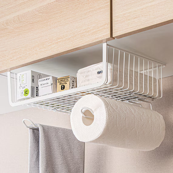 GIỎ TREO KỆ KÈM MÓC KT-1474 WH
