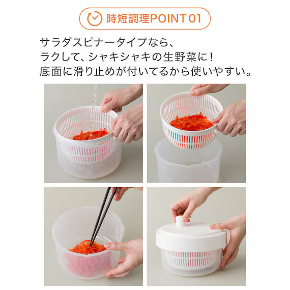 10-IN-1 VEGETABLE SLICER SPINNER SET KY026